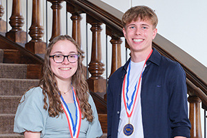 Nevaeh Boulton and Niklas Thiel